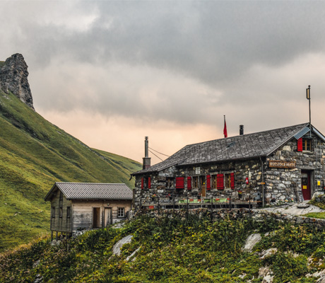 Rotstock-Hütte, Mürren