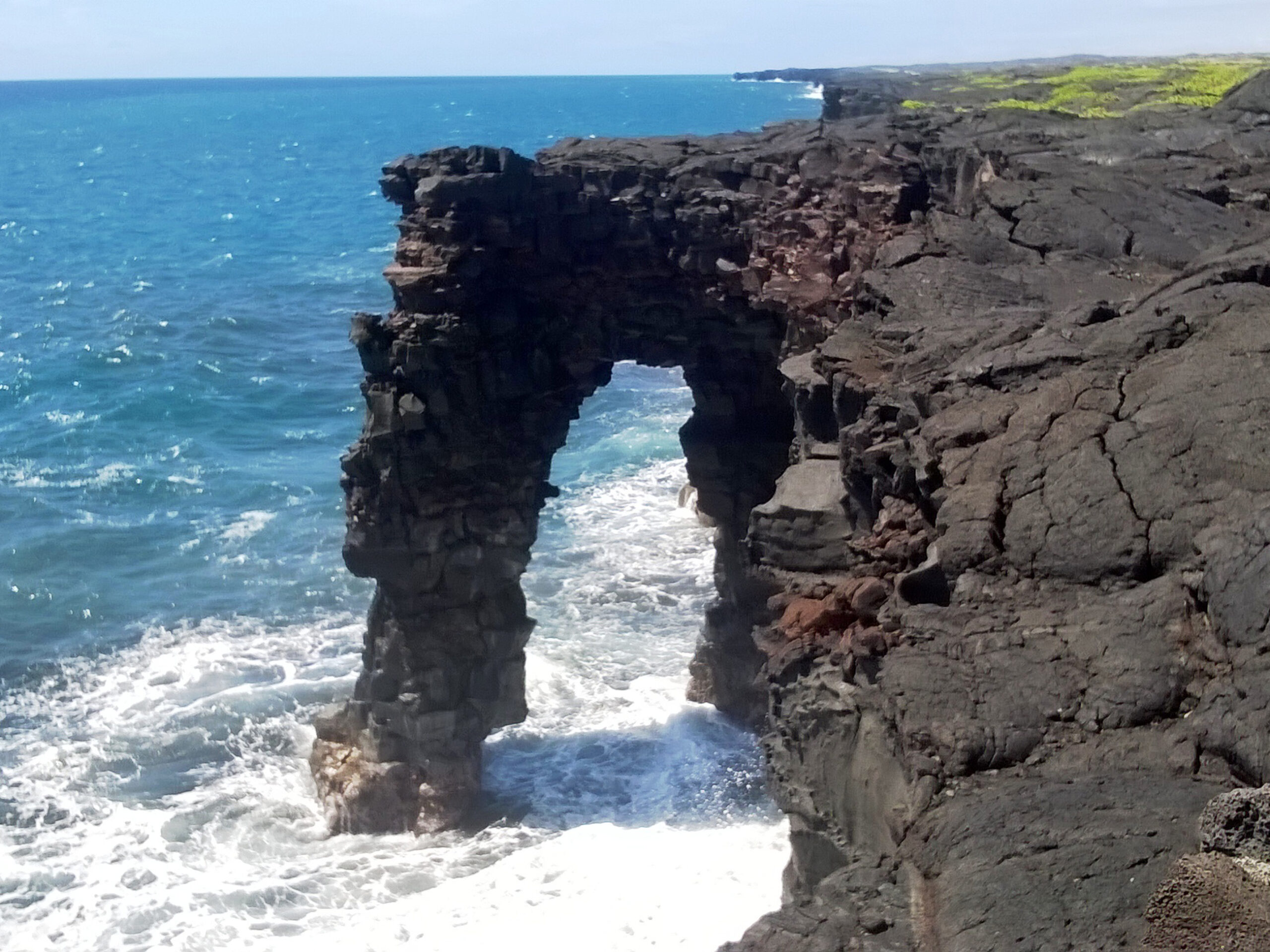 Hōlei Sea Arch at Hawaii Volcanoes National Park