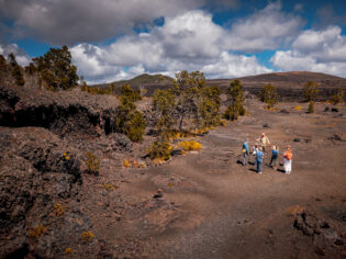 Mauna Ulu at Hawaii Volcanoes National Park