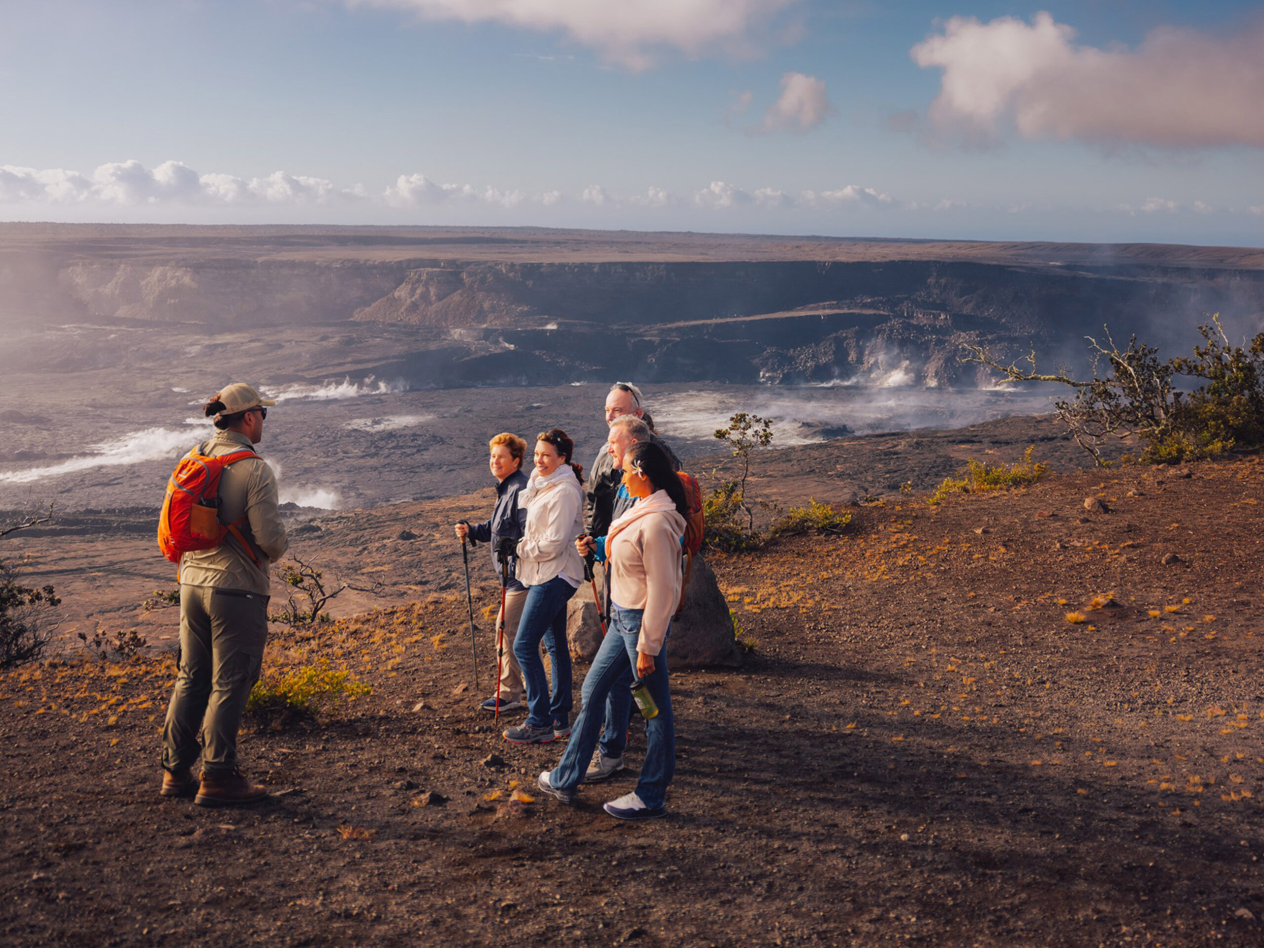 Halemaʻumaʻu crater at Hawaii Volcanoes National Park