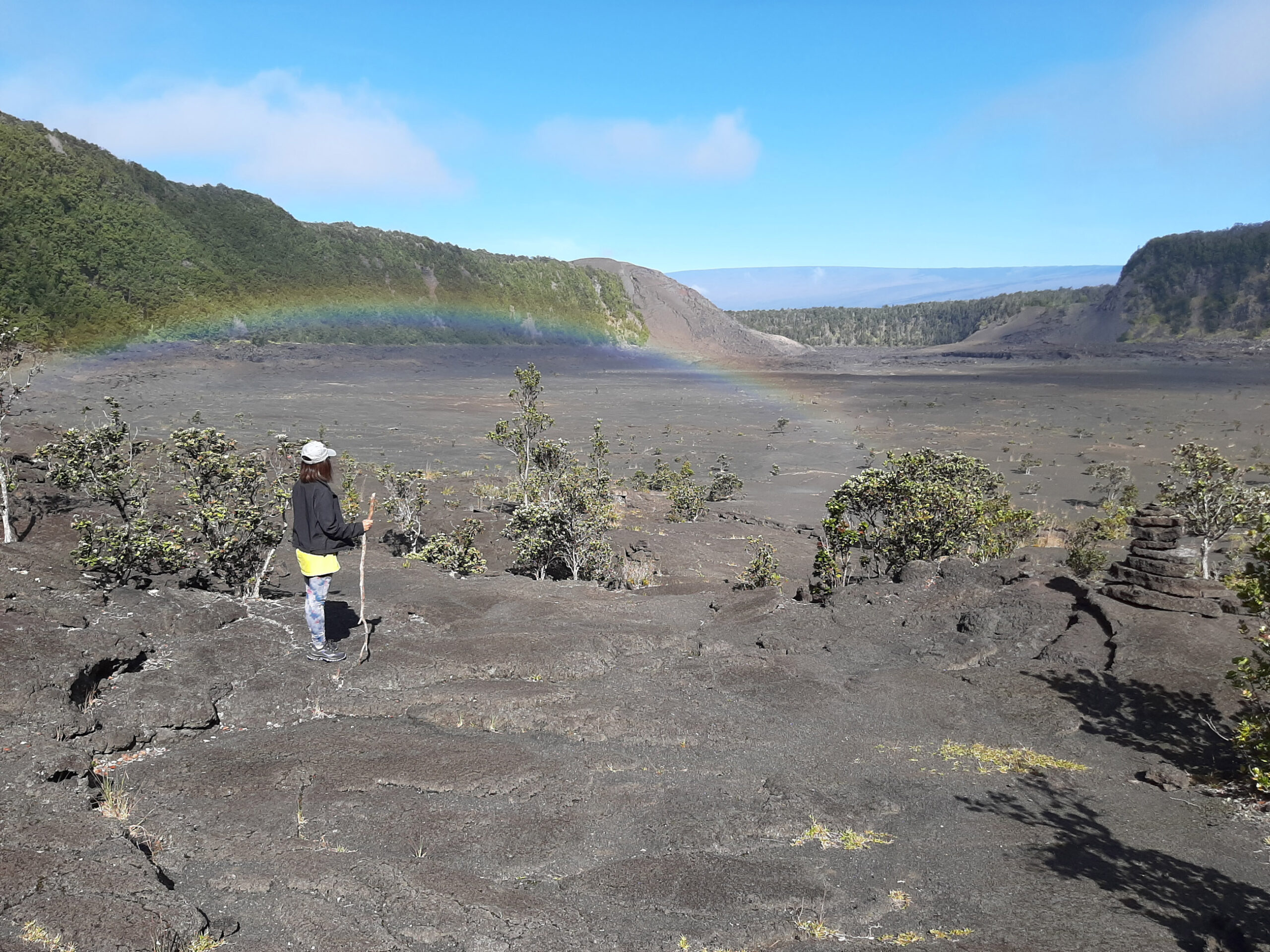 hiking in Hawaii Volcanoes National Park