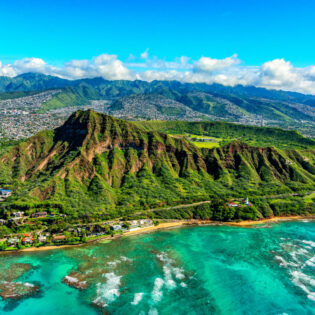 Diamond Head in Honolulu