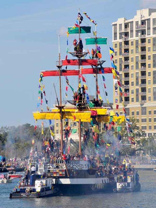 Gasparilla Pirate Festival in Florida