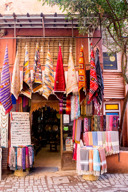 The souks of Marrakech