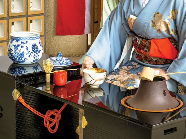 Japan traditional tea ceremony