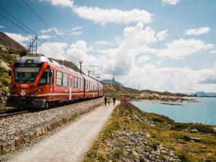 Bernina Express Chur to Alp Grüm Switzerland