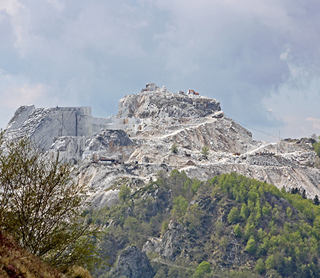 Carrara marble, Lucca, Italy