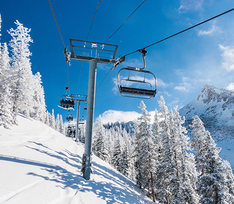 Crested Butte chairlift, Colorado