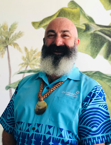 Outrigger Castaway staff member, Fiji