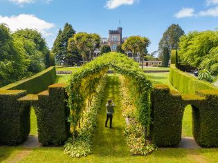 Larnach Castle gardens, Dunedin NZ