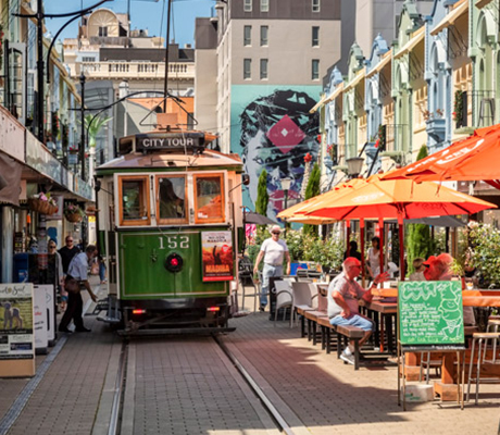 Heritage Tram, Christchurch, New Zealand