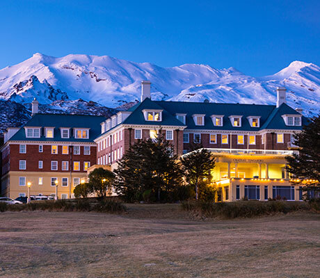 Hotel, Tongariro, New Zealand