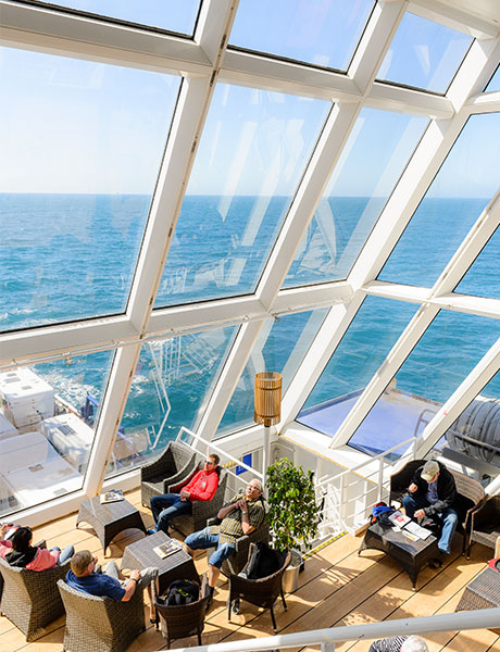 Lounge, Interislander Kaitaki, New Zealand