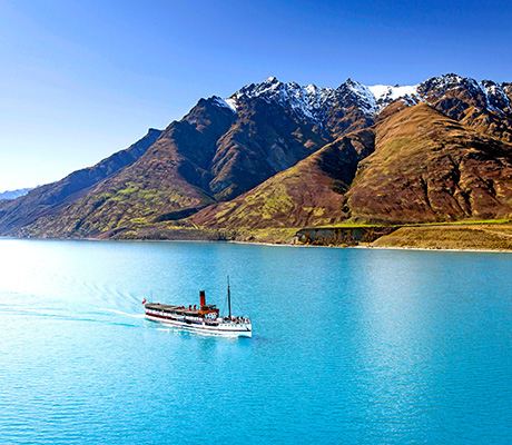 TSS Earnslaw Ship, New Zealand