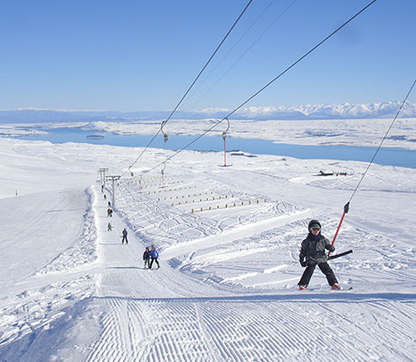 Ski Roundhill Family, New Zealand