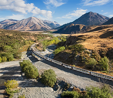 TranzAlpine, Cass River, New Zealand