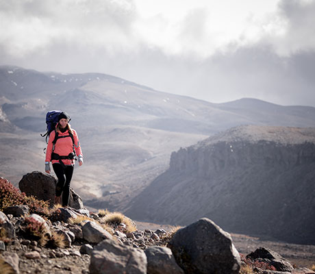 Mountain Track, Tongariro National Park, Ruapehu, New Zealand