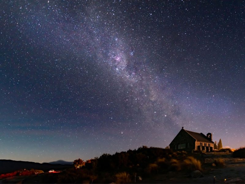 Stargazing in Lake Tekapo