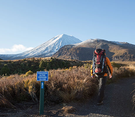 Tongariro Alpine Crossing, Ruapehu, New Zealand