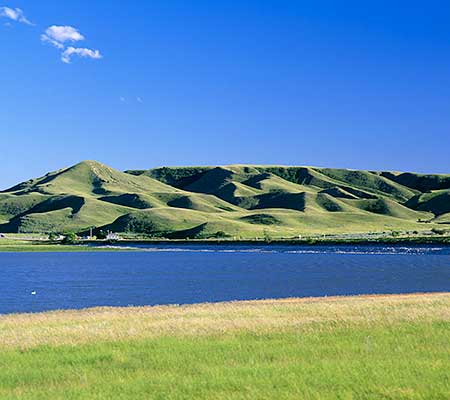 Diefenbaker Lake, Sasketchewan Canada