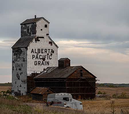 Grain Elevator, Alberta Canada