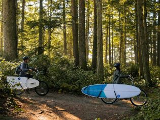 Riding to the beach featured Tofino BC