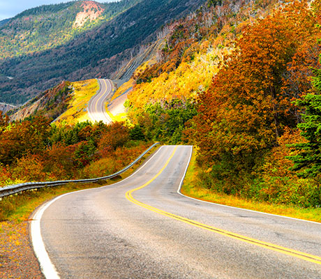 Cabot Trail, Cape Breton, Autumn, Nova Scotia, Canada