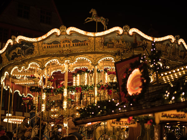 the Frankfurt Christmas Market in Germany