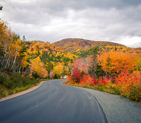 Cabot trail, Autumn colours, Nova Scotia, Canada