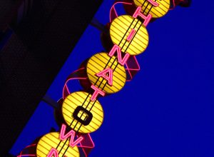 Neon Chinatown sign, Vancouver, Canada