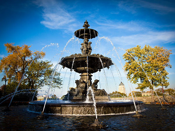 Fontaine de Tourny, Quebec City, Canada