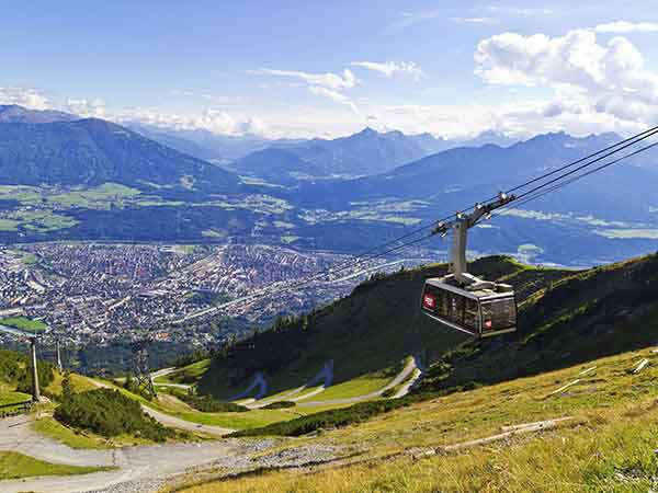 Summer, Seegrube Nordkette Cable Car, Innsbruck, Austria