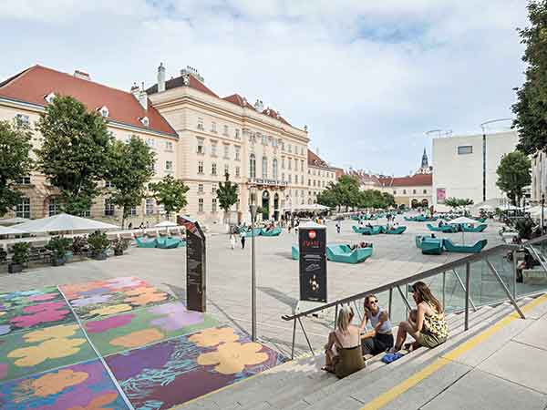 Museums Quartier, Vienna, Austria
