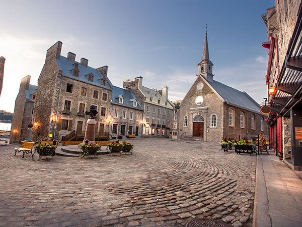 Petit Champlain, District of Old Quebec City, Canada