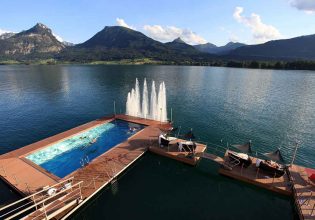 Pool, Romantik Hotel, Lake Zell, Austria