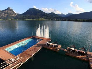 Pool, Romantik Hotel, Lake Zell, Austria