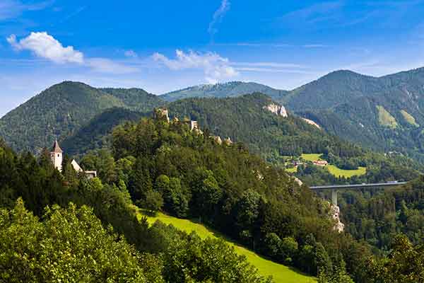 Semmering Landscpae, Austria