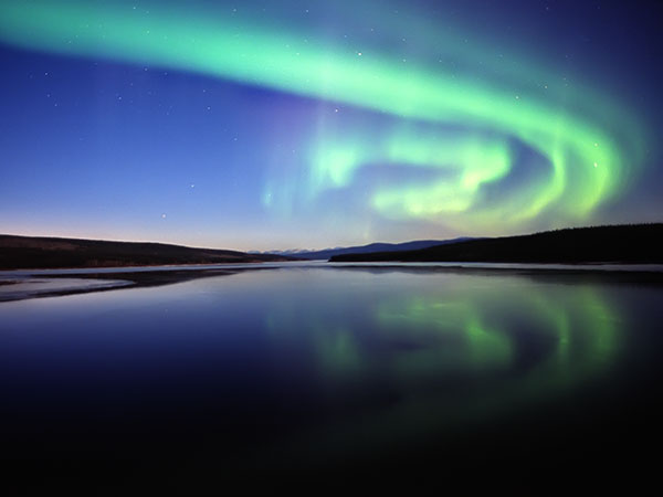 Aurora Borealis, Sundog Retreat, Yukon Canada