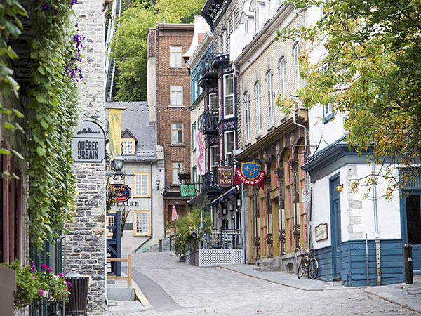 Tourist Street, Quebec City, Canada