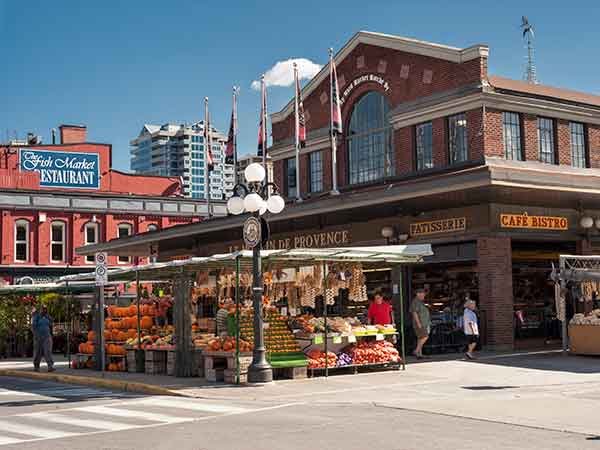 Food stalls, ByWard Market, Ottawa