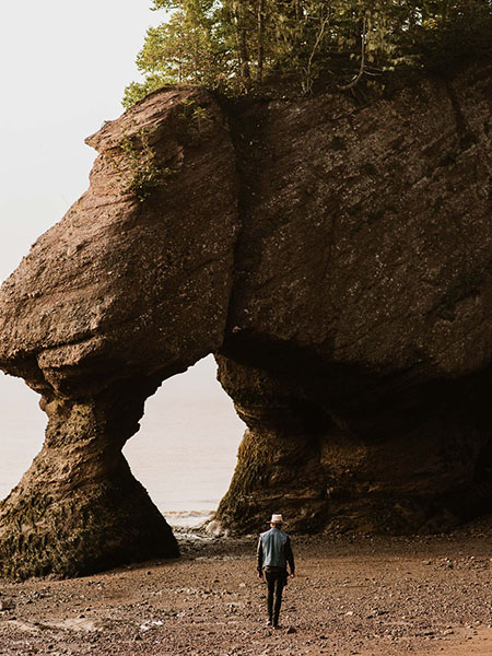Hopewell Rocks Provincial Park, Brunswick Tours, Canada