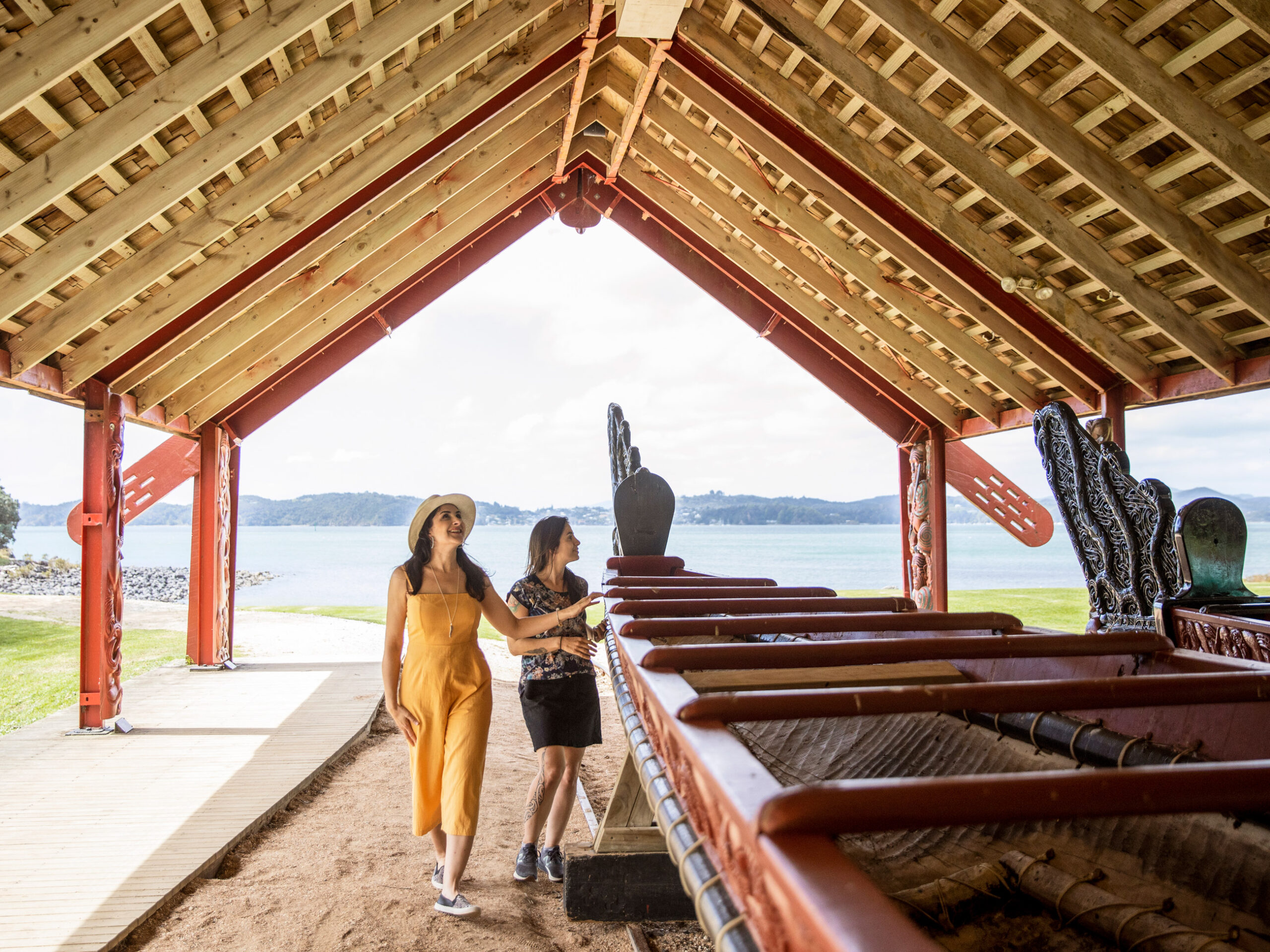 Waitangi Treaty Grounds in New Zealand
