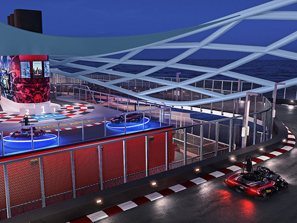 Viva Speedway Podium, Norwegian Viva Cruise Ship
