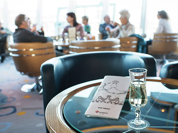 Menu on board Hurtigruten Expedition