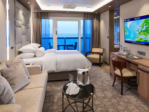 Club Spa Suite Room at Azamara Club and Spa
