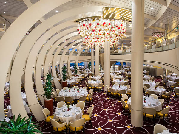 Dining Room, Alaska Cruise, Holland America Line