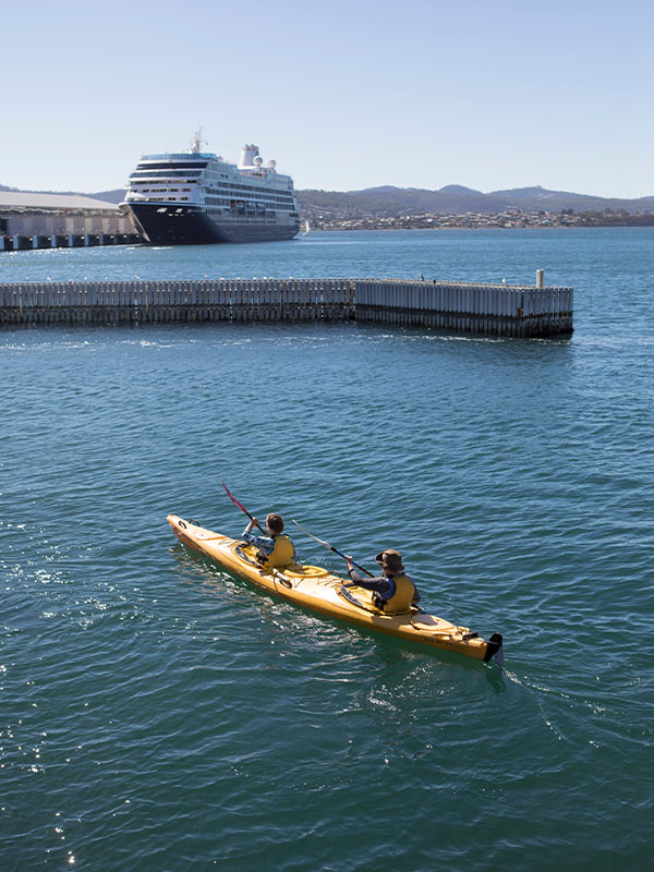 Guided Kayak Tour, Hobart, Azamara