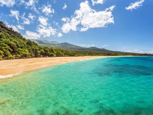 beach in Hawaii, USA