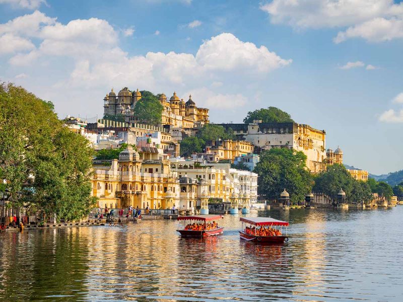 Udaipur in Rajasthan in India