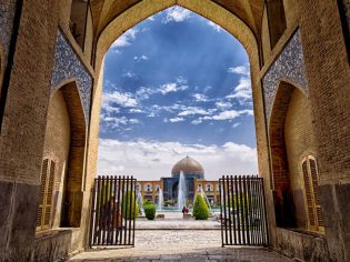 A mosque in Iran